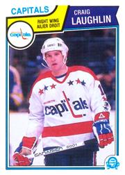 1983-84 O-Pee-Chee #375 Craig Laughlin RC