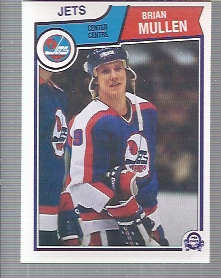 1983-84 O-Pee-Chee #389 Brian Mullen RC