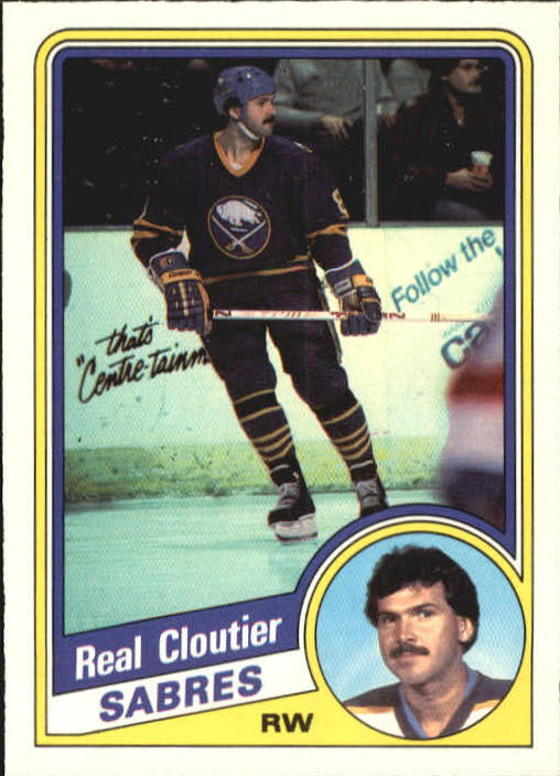 1984-85 O-Pee-Chee #19 Real Cloutier