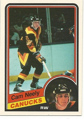 1984-85 O-Pee-Chee #327 Cam Neely RC