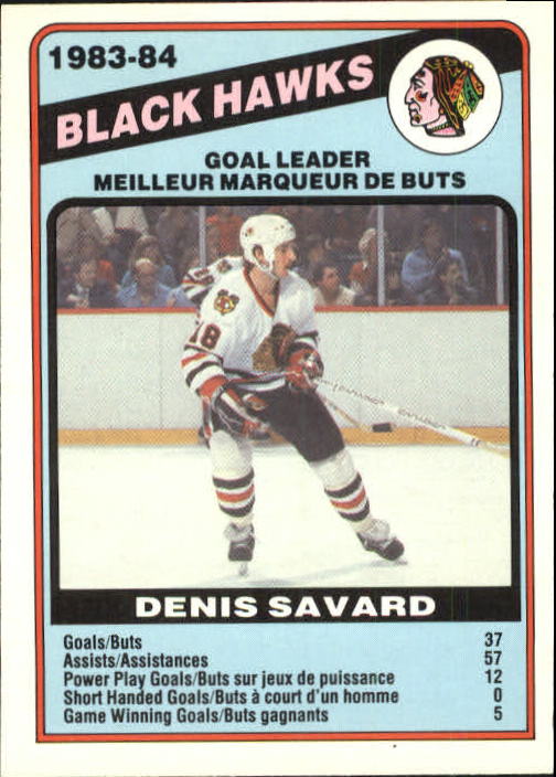1984-85 O-Pee-Chee #355 Denis Savard TL
