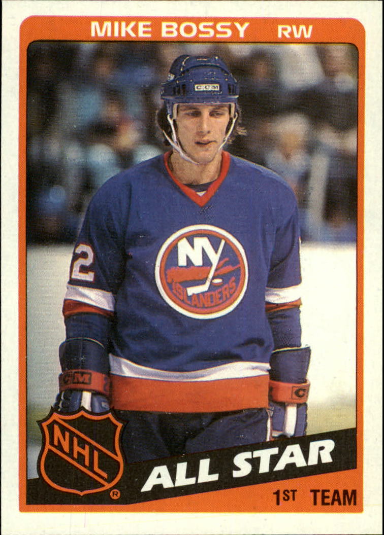 1984-85 Topps #155 Mike Bossy AS