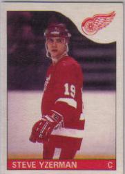 1985-86 O-Pee-Chee #29 Steve Yzerman