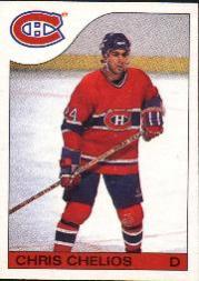 1985-86 O-Pee-Chee #51 Chris Chelios