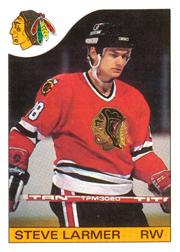 1985-86 O-Pee-Chee #132 Steve Larmer