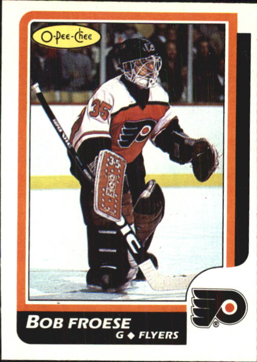 1986-87 O-Pee-Chee #55 Bob Froese