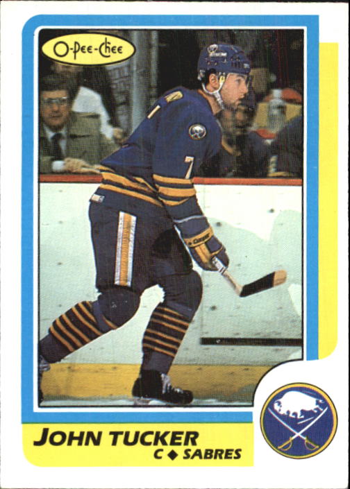 1986-87 O-Pee-Chee #67 John Tucker RC