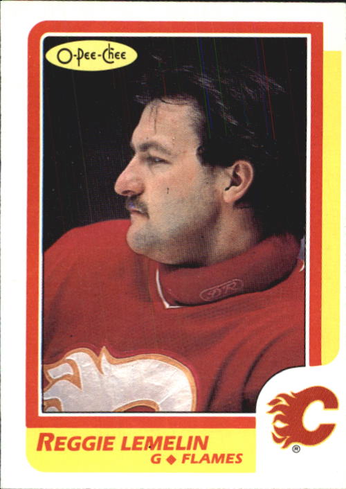 1986-87 O-Pee-Chee #102 Rejean Lemelin