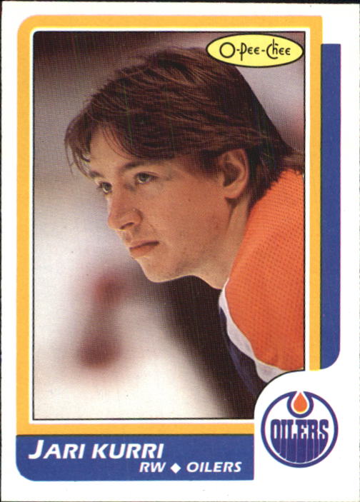 1986-87 O-Pee-Chee #108 Jari Kurri