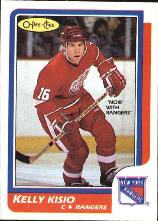 1986-87 O-Pee-Chee #116 Kelly Kisio