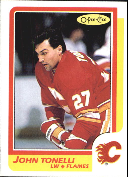 1986-87 O-Pee-Chee #132 John Tonelli