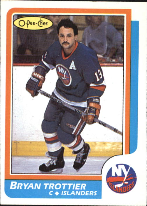 1986-87 O-Pee-Chee #155 Bryan Trottier