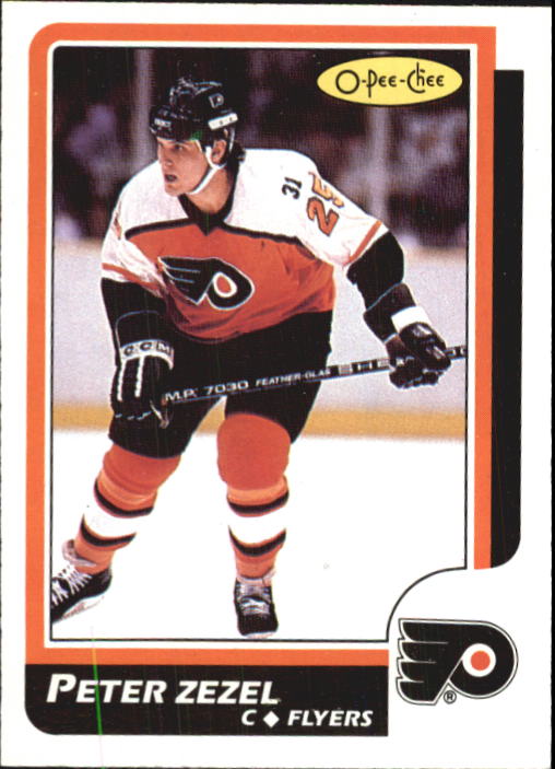 1986-87 O-Pee-Chee #190 Peter Zezel