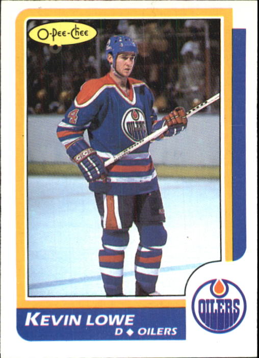 1986-87 O-Pee-Chee #197 Kevin Lowe