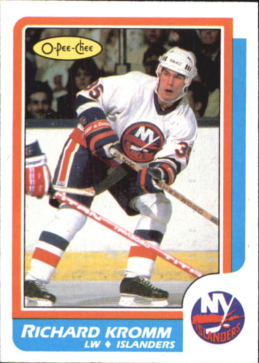 1986-87 O-Pee-Chee #229 Richard Kromm