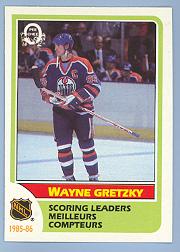 1986-87 O-Pee-Chee #260 Wayne Gretzky LL