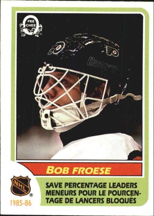 1986-87 O-Pee-Chee #264 Bob Froese LL