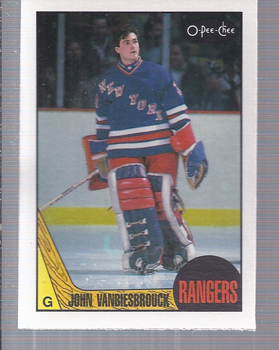 1987-88 O-Pee-Chee #36 John Vanbiesbrouck
