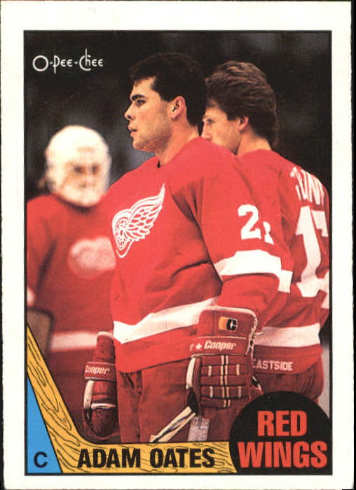 1987-88 O-Pee-Chee #123 Adam Oates RC