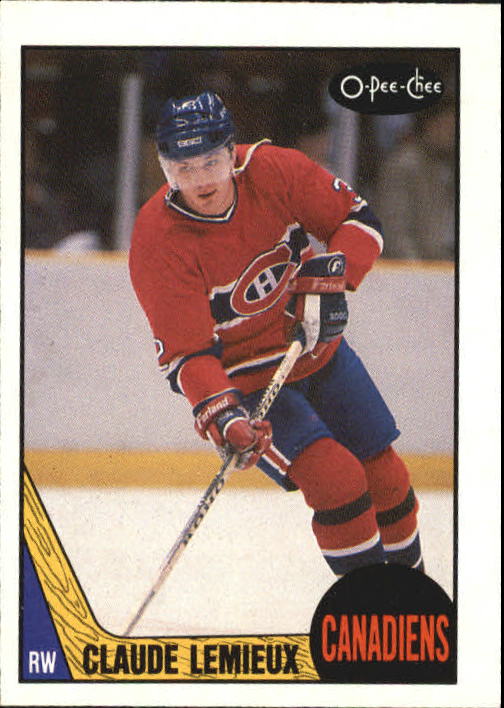 1987-88 O-Pee-Chee #227 Claude Lemieux RC