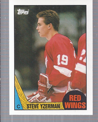 1987-88 Topps #56 Steve Yzerman DP