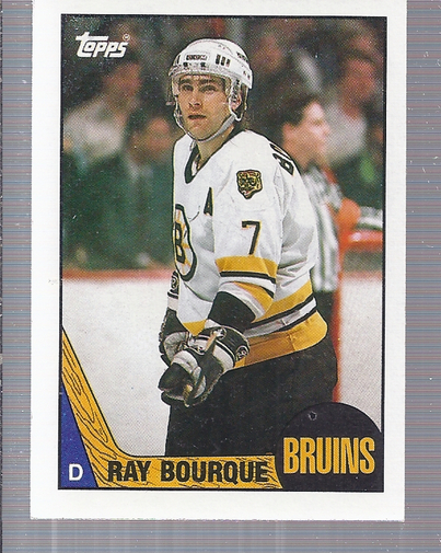 1987-88 Topps #87 Ray Bourque DP