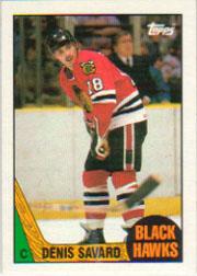 1987-88 Topps #127 Denis Savard