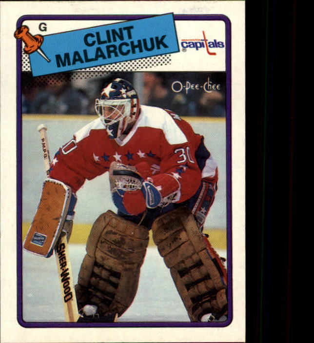 1988-89 O-Pee-Chee #25 Clint Malarchuk