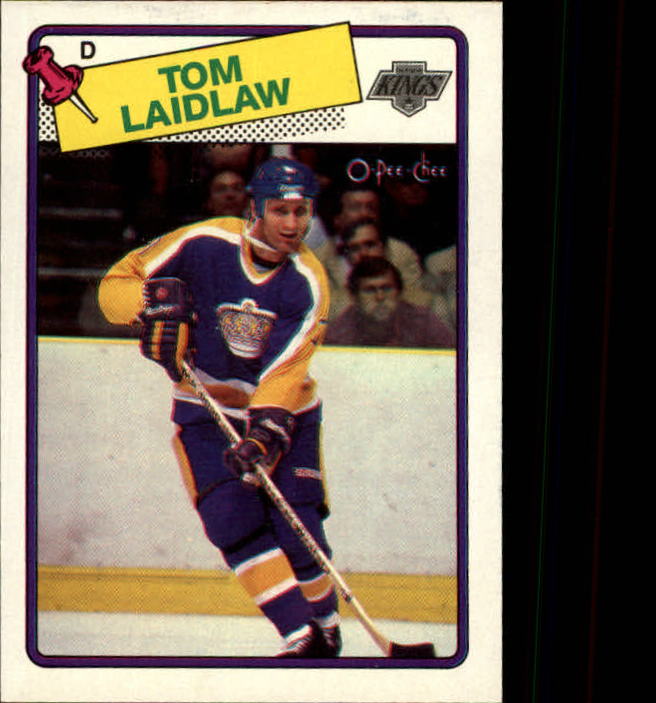 1988-89 O-Pee-Chee #37 Tom Laidlaw