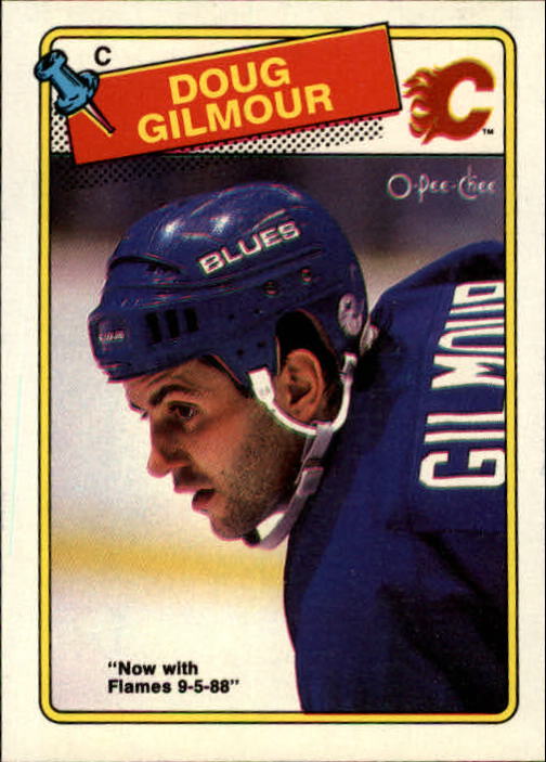 1988-89 O-Pee-Chee #56 Doug Gilmour