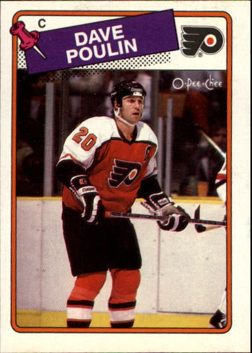1988-89 O-Pee-Chee #100 Dave Poulin