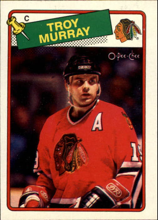 1988-89 O-Pee-Chee #106 Troy Murray