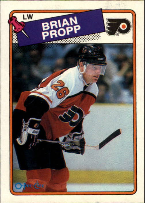1988-89 O-Pee-Chee #168 Brian Propp
