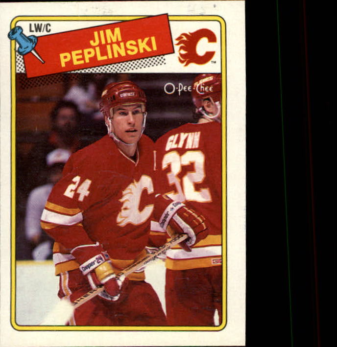 1988-89 O-Pee-Chee #243 Jim Peplinski