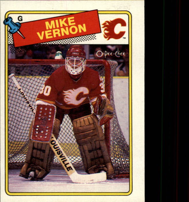 1988-89 O-Pee-Chee #261 Mike Vernon