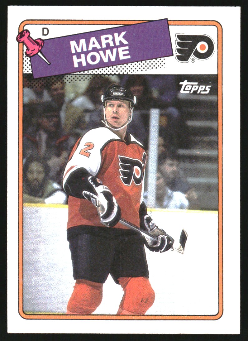 1988-89 Topps #6 Mark Howe DP