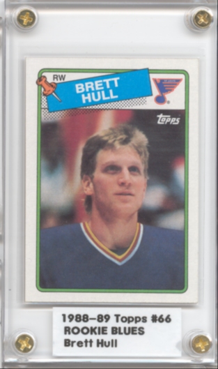 1988-89 Topps #66 Brett Hull DP RC