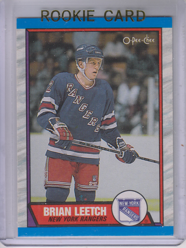 1989-90 O-Pee-Chee #136 Brian Leetch RC