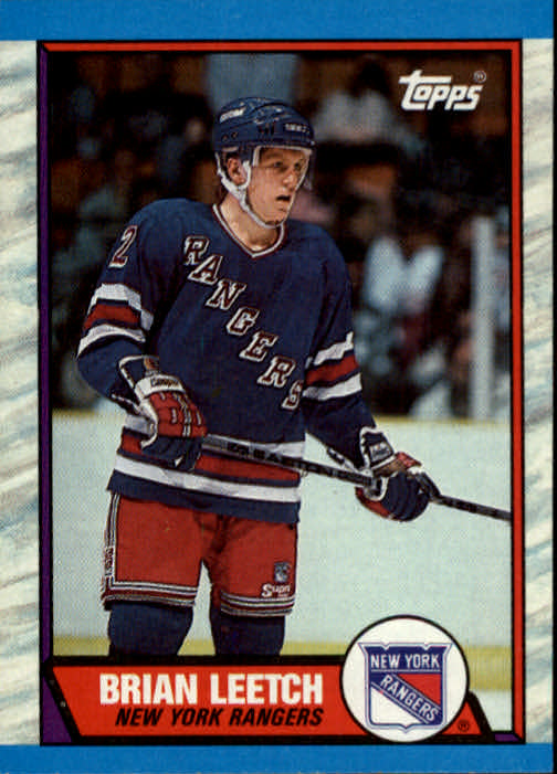 1989-90 Topps #136 Brian Leetch RC