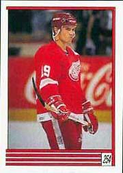 1989-90 O-Pee-Chee Stickers #254 Steve Yzerman
