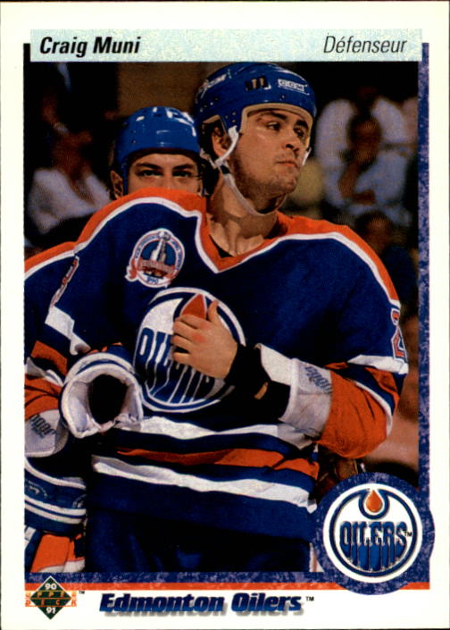 1990-91 Upper Deck French #21 Craig Muni