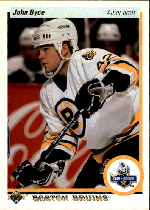 1990-91 Upper Deck French #25 John Byce
