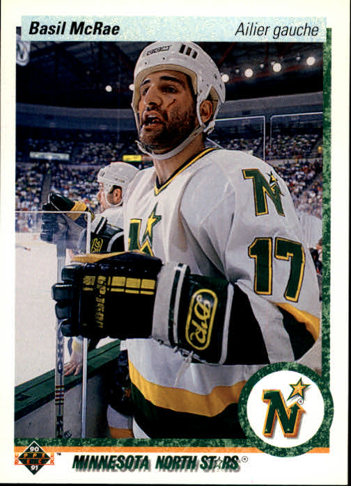 1990-91 Upper Deck French #30 Basil McRae
