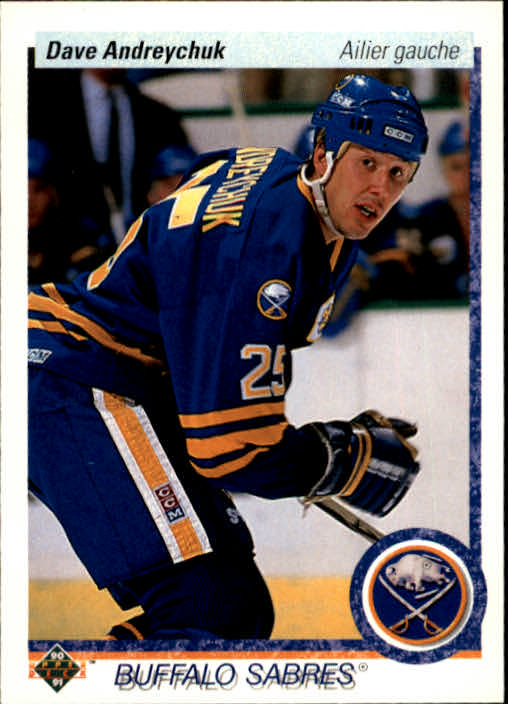 1990-91 Upper Deck French #41 Dave Andreychuk