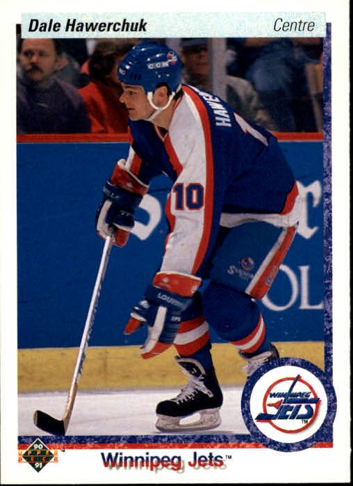 1990-91 Upper Deck French #53 Dale Hawerchuk