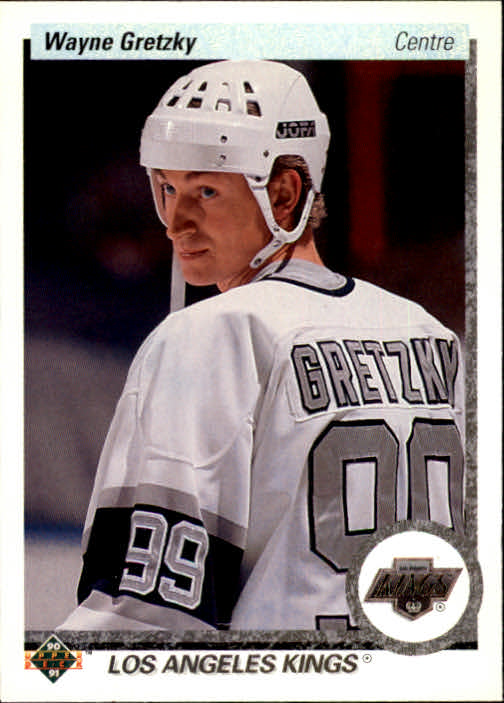 1990-91 Upper Deck French #54 Wayne Gretzky