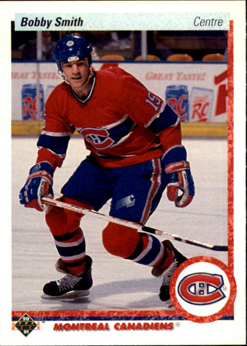 1990-91 Upper Deck French #72 Bobby Smith