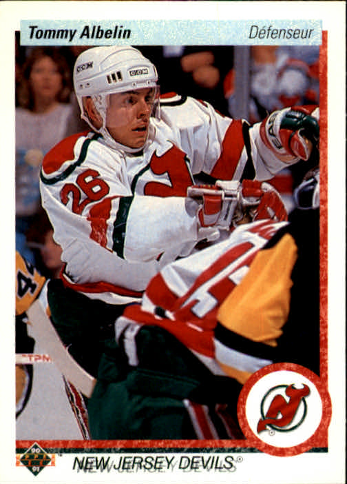 1990-91 Upper Deck French #88 Tommy Albelin