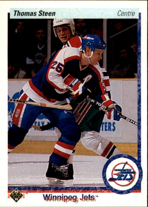 1990-91 Upper Deck French #94 Thomas Steen