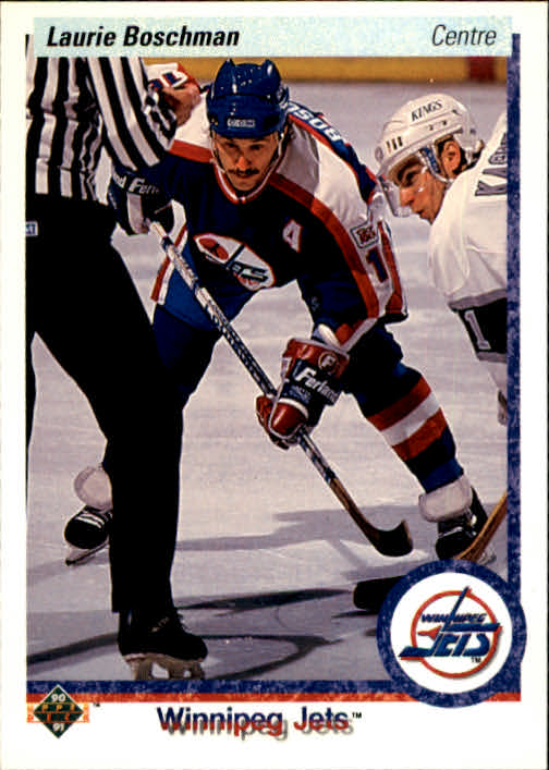 1990-91 Upper Deck French #103 Laurie Boschman